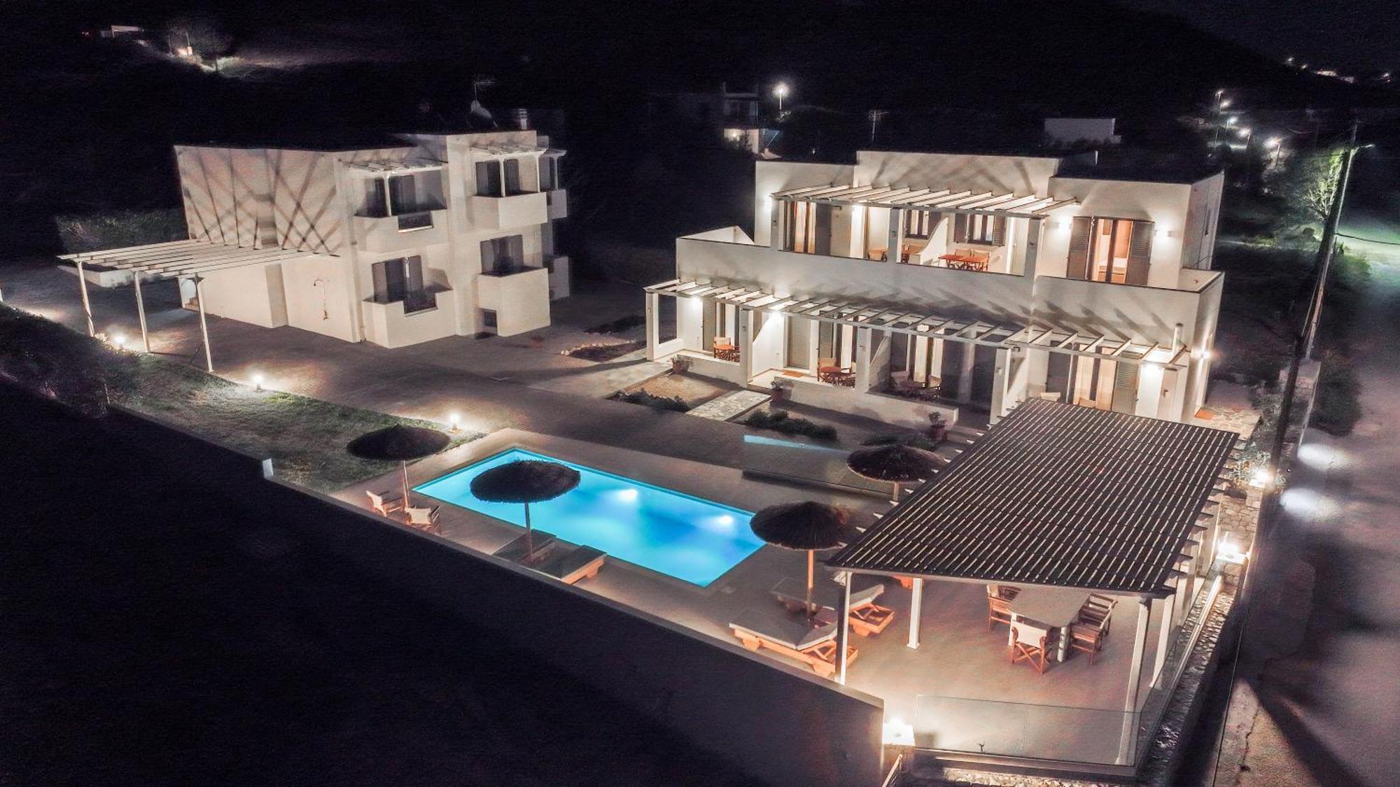 סקירוס Achilli Apartments מראה חיצוני תמונה