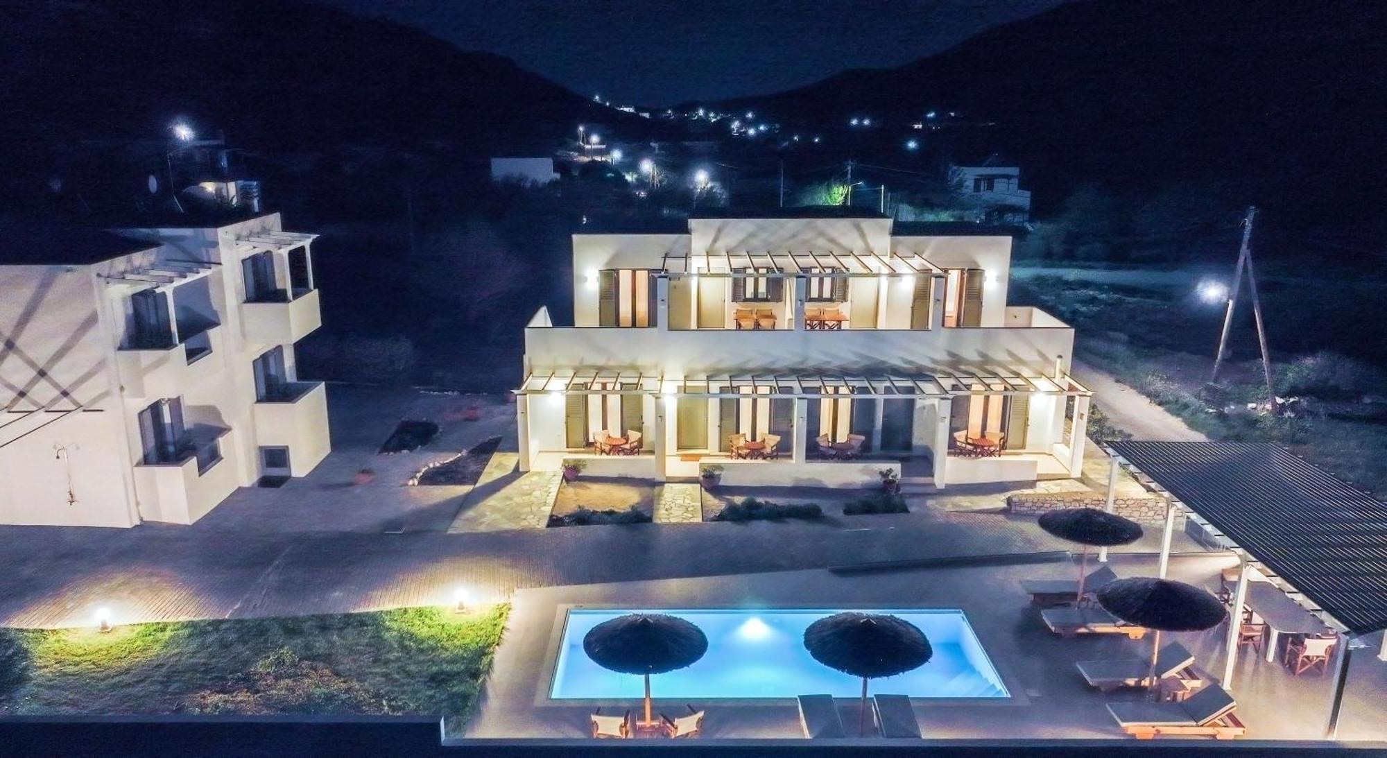 סקירוס Achilli Apartments מראה חיצוני תמונה